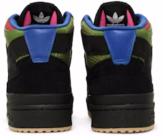 Hebru Brantley x adidas Forum Mid RT 'Frogboy' zapatillas edición limitada GZ4396 Details for Hebru Brantley x adidas Forum Mid RT 'Frogboy' zapatillas edición limitada GZ4396