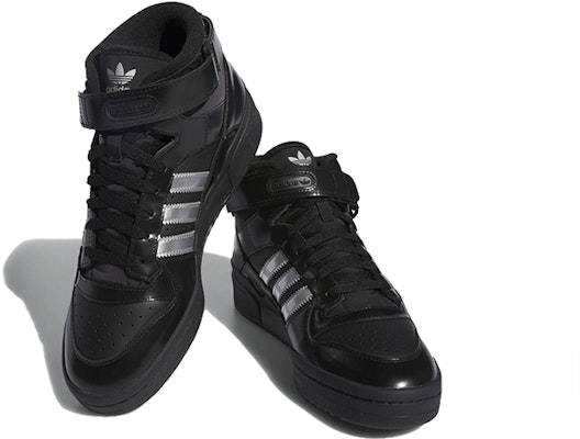 Heitor Da Silva x adidas Forum 84 Mid 'Black Silver Metallic' ID2824 Lookbook Heitor Da Silva x adidas Forum 84 Mid 'Black Silver Metallic' ID2824