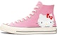 Hello Kitty x Converse Chuck 70 Canvas Hi Top 'Prism Pink' - Merah Jambu Prism 162936C