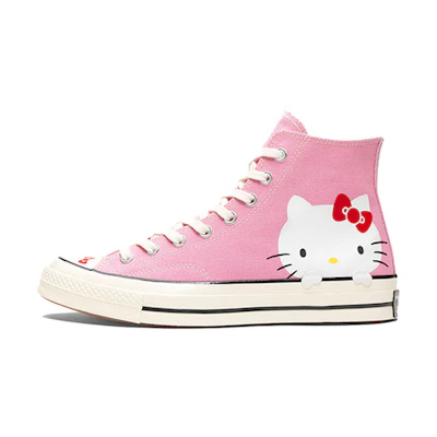 Hello Kitty Converse Chuck 70 Canvas Hi Top 'Prism Pink'