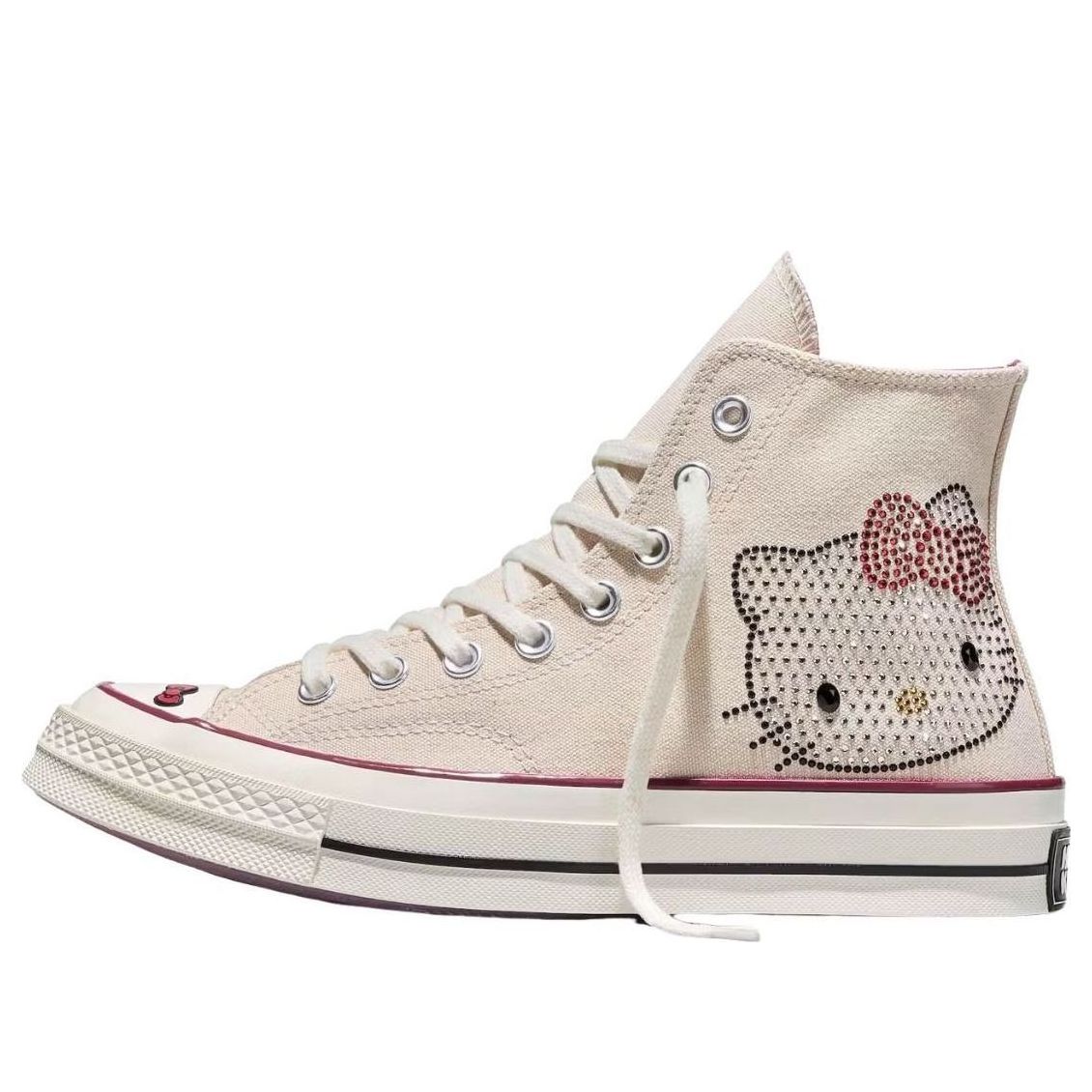 Buy 三麗鷗 x Converse Chuck 70 Hi Hello Kitty 施華洛世奇 米白色 A17695C
