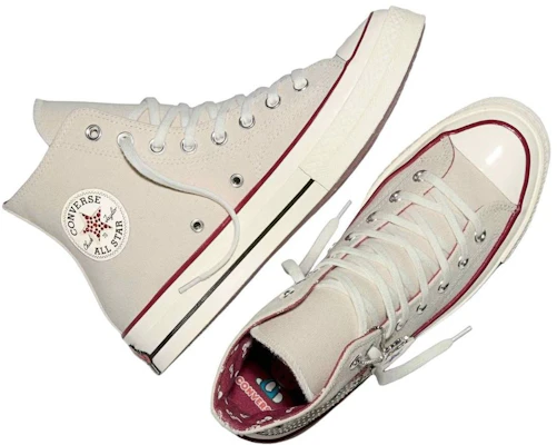 三麗鷗 x Converse Chuck 70 Hi Hello Kitty 施華洛世奇 米白色 A17695C Lookbook 三麗鷗 x Converse Chuck 70 Hi Hello Kitty 施華洛世奇 米白色 A17695C