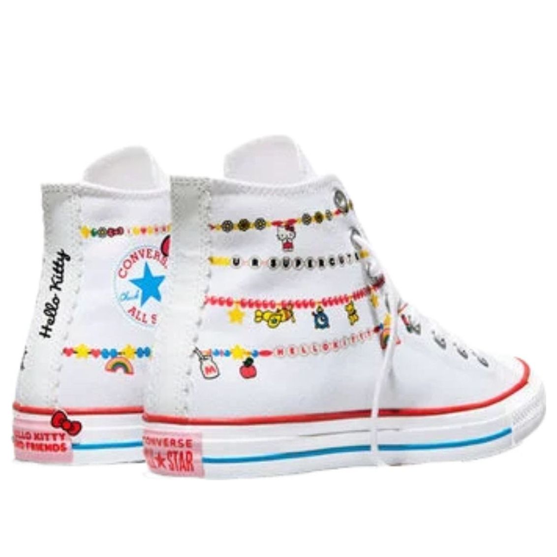 Shop Hello Kitty x Converse Chuck Taylor All-Star ''Wit Rood'' A17699C