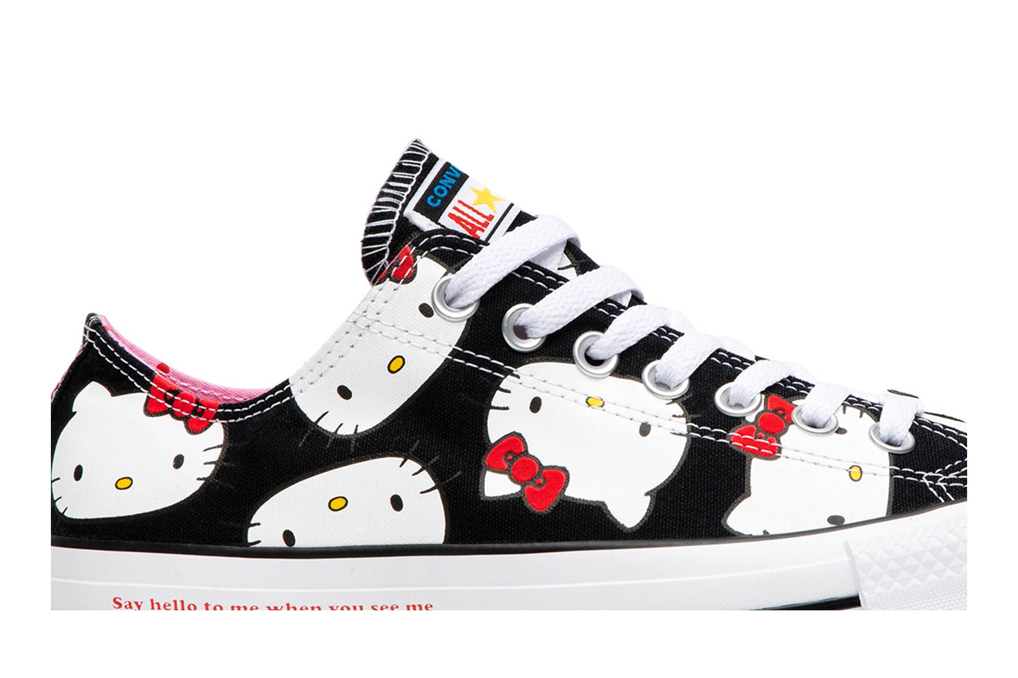 Order ハローキティ x コンバース チャックテイラー オールスター キャンバス Ox 'ブラック' 162947C