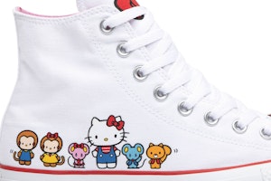 Hello Kitty x Converse Chuck Taylor All Star 帆布高帮鞋 '白色' 162944C Order Hello Kitty x Converse Chuck Taylor All Star 帆布高帮鞋 '白色' 162944C