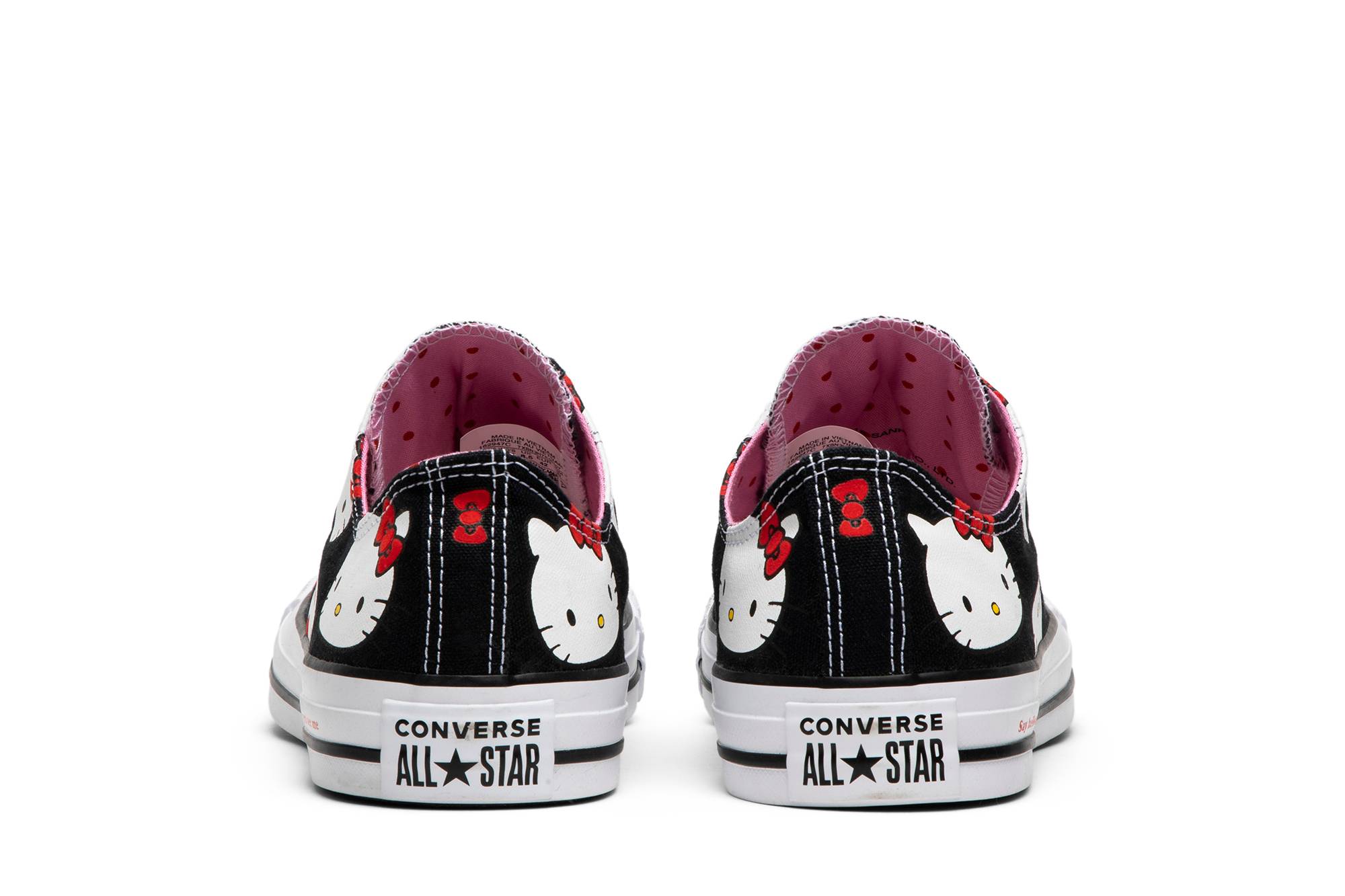 Details for ハローキティ x コンバース チャックテイラー オールスター キャンバス Ox 'ブラック' 162947C