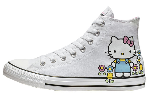 Hello Kitty x Converse Chuck Taylor All Star High 'Flowers' 164629C