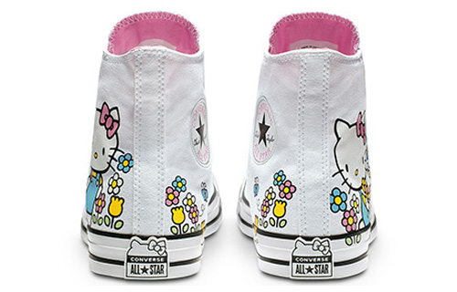 Shop Hello Kitty x Converse Chuck Taylor All Star High 'Bunga' 164629C