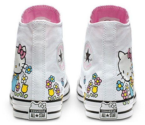 Hello Kitty x Converse Chuck Taylor All Star High 'Bunga' 164629C Shop Hello Kitty x Converse Chuck Taylor All Star High 'Bunga' 164629C