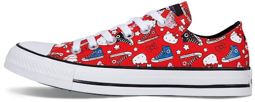Hello Kitty x Converse Chuck Taylor All Star Low 'Red' 163913C Hello Kitty x Converse Chuck Taylor All Star Low 'Red' 163913C