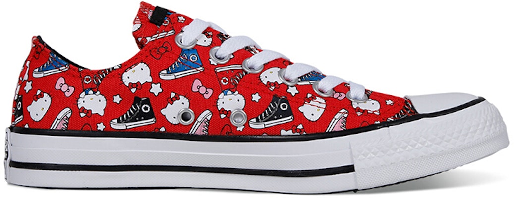 Hello Kitty x Converse Chuck Taylor All Star Low 'Red' 163913C Order Hello Kitty x Converse Chuck Taylor All Star Low 'Red' 163913C