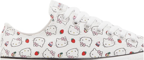 ハローキティ x コンバース チャックテイラー オールスター ロー『ホワイト』 163916F Order ハローキティ x コンバース チャックテイラー オールスター ロー『ホワイト』 163916F