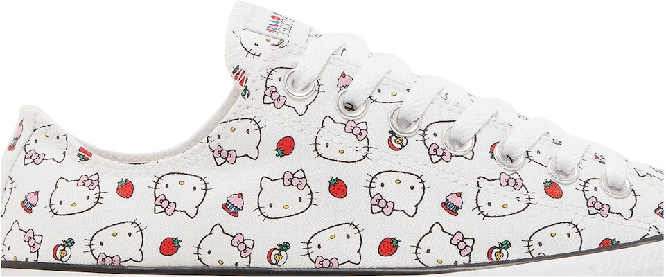 Hello Kitty x Converse Chuck Taylor All Star Low 'White' 163916F Order Hello Kitty x Converse Chuck Taylor All Star Low 'White' 163916F