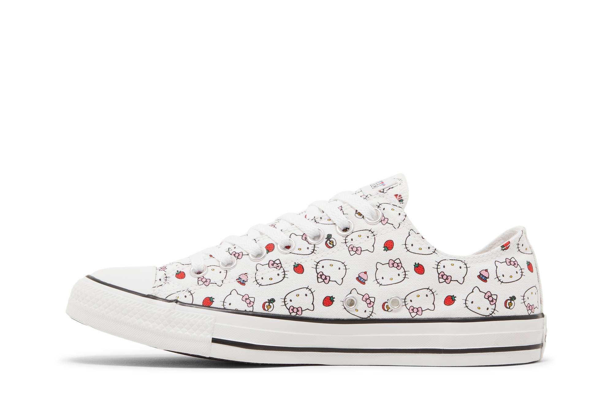 Lookbook Hello Kitty x Converse Chuck Taylor All Star Rendah 'Putih' 163916F