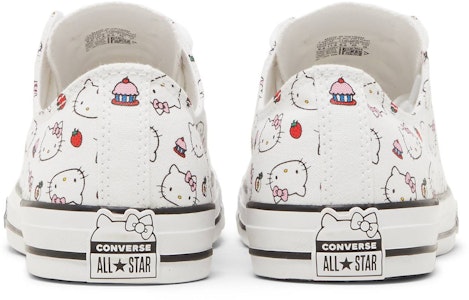 Hello Kitty x Converse Chuck Taylor All Star Rendah 'Putih' 163916F Details for Hello Kitty x Converse Chuck Taylor All Star Rendah 'Putih' 163916F