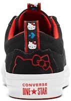 Hello Kitty x Converse One Star Low Top 'Hitam' 163904C Purchase Hello Kitty x Converse One Star Low Top 'Hitam' 163904C