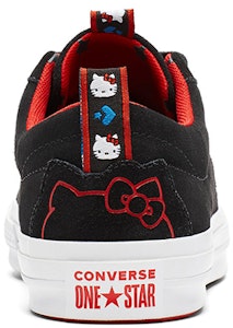 Hello Kitty x Converse One Star Low Top 'Hitam' 163904C Purchase Hello Kitty x Converse One Star Low Top 'Hitam' 163904C