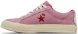 Hello Kitty x Converse One Star Suede Low Top 'Prism Pink' wanita 162939C
