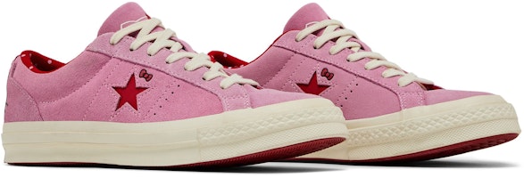 Hello Kitty x Converse One Star Suede Low Top 'Prism Pink' wanita 162939C Cheap Hello Kitty x Converse One Star Suede Low Top 'Prism Pink' wanita 162939C