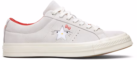 Hello Kitty x Converse One Star Suede Low Top 'White' 162937C Hello Kitty x Converse One Star Suede Low Top 'White' 162937C
