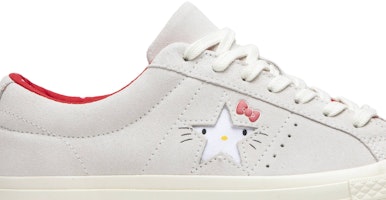 ハローキティ x コンバース ワンスター スエード ロートップ 'ホワイト' 162937C Order ハローキティ x コンバース ワンスター スエード ロートップ 'ホワイト' 162937C