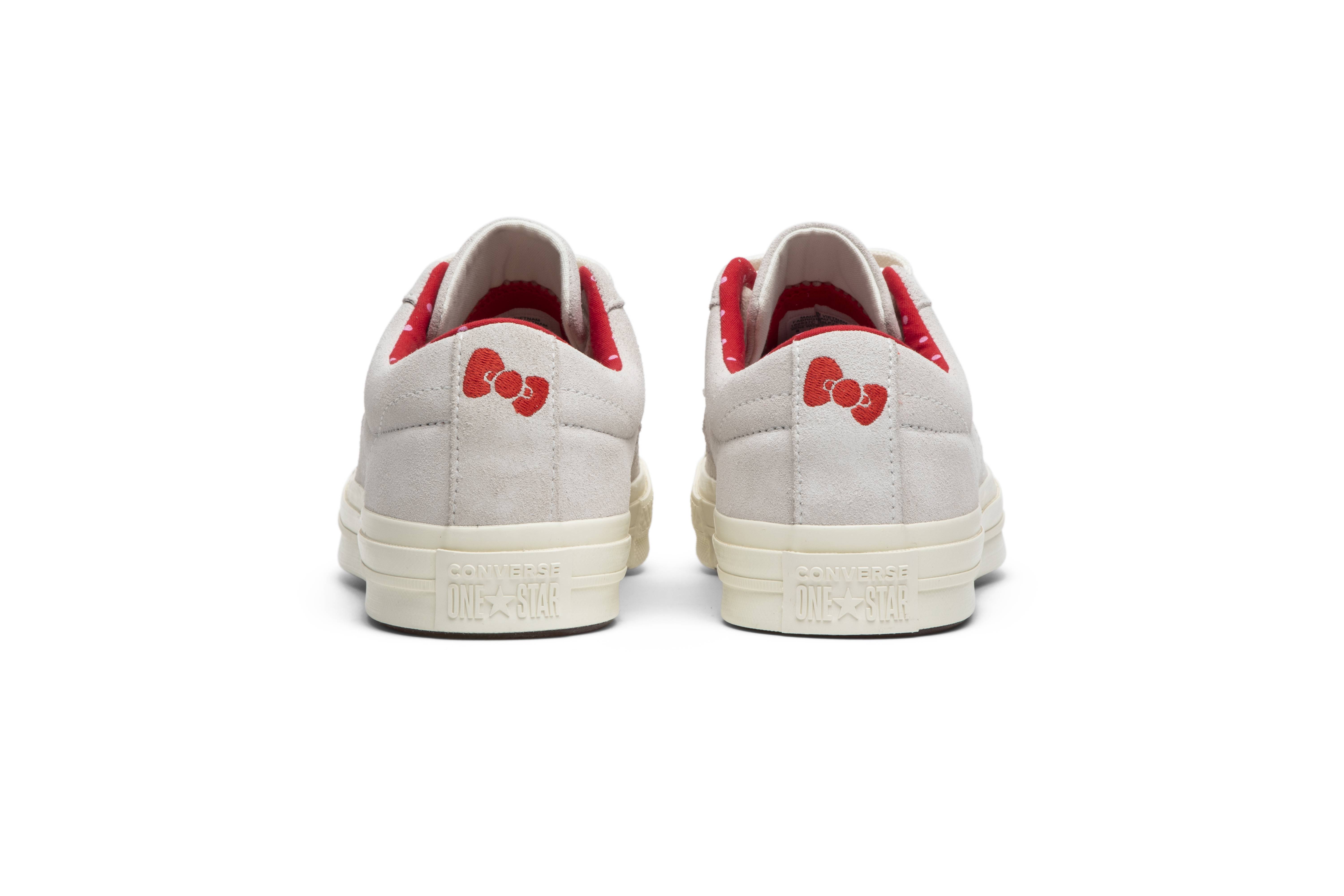 Hello Kitty x Converse One Star Suede Low Top White 162937C Novelship