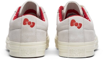 ハローキティ x コンバース ワンスター スエード ロートップ 'ホワイト' 162937C Details for ハローキティ x コンバース ワンスター スエード ロートップ 'ホワイト' 162937C