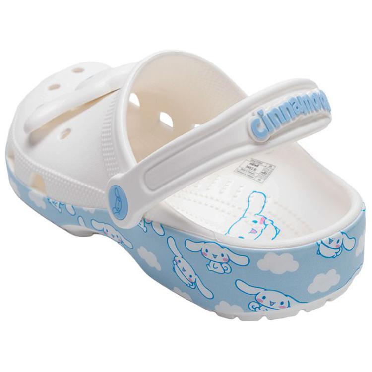Shop 헬로키티 x 크록스 시나모롤 클래식 클로그  (Hello Kitty x Crocs Cinnamonroll Classic Clog ) 210343-90H