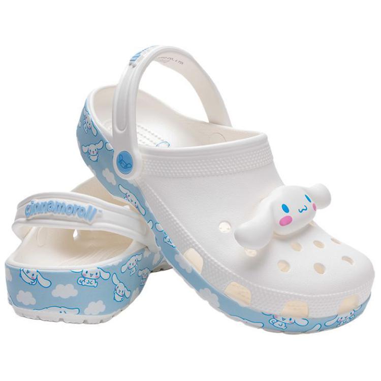 Details for 헬로키티 x 크록스 시나모롤 클래식 클로그  (Hello Kitty x Crocs Cinnamonroll Classic Clog ) 210343-90H