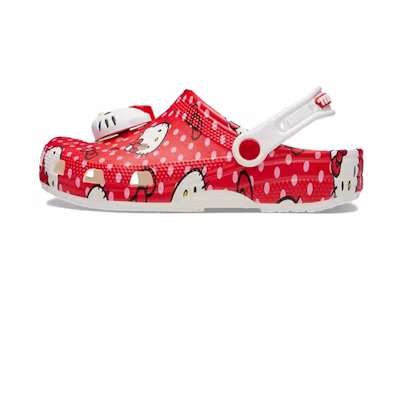 Hello Kitty Crocs Classic Clog 'Red Polka Dots'