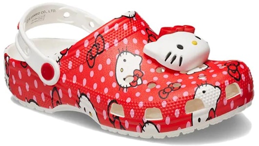 Hello Kitty x Crocs Classic Clog 'Lunares Rojos' 210575-90H Lookbook Hello Kitty x Crocs Classic Clog 'Lunares Rojos' 210575-90H