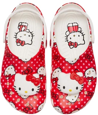 Hello Kitty x Crocs Classic Clog 'Red Polka Dots' 210575-90H Purchase Hello Kitty x Crocs Classic Clog 'Red Polka Dots' 210575-90H