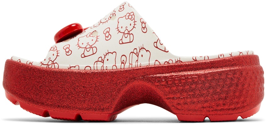 Hello Kitty x Crocs 踏步涼鞋 '50週年紀念' 209815-100 Lookbook Hello Kitty x Crocs 踏步涼鞋 '50週年紀念' 209815-100