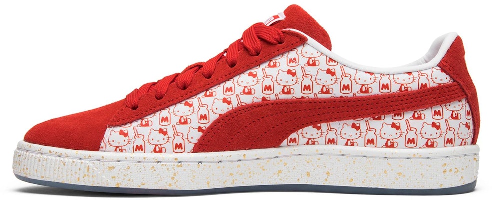 (Women) Hello Kitty x Puma Suede 'Bright Red' 366306-01 Lookbook (Women) Hello Kitty x Puma Suede 'Bright Red' 366306-01
