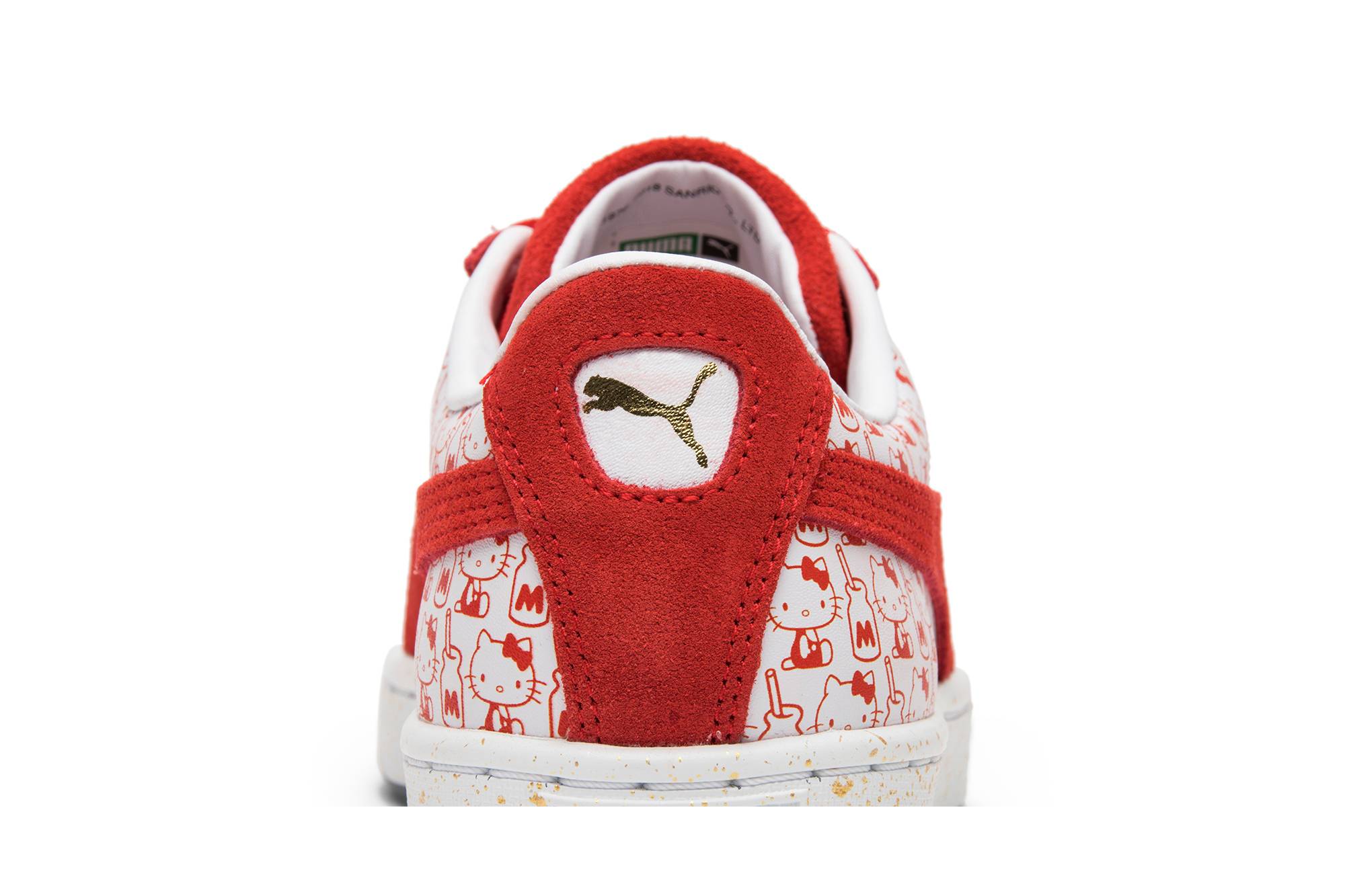 Sizing (W) Hello Kitty x Puma Suede '亮红色' 366306-01