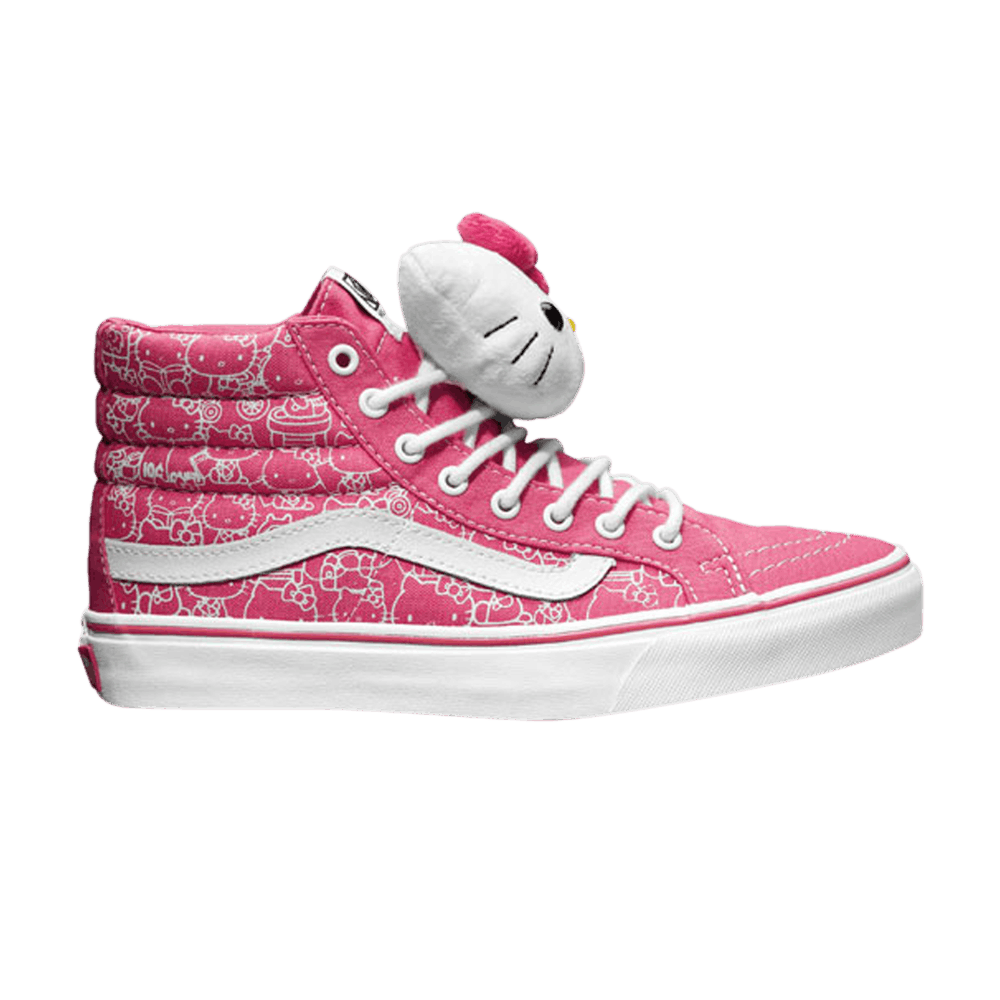 Buy Hello Kitty x Vans Sk8 Hi Slim All Over Print VN 0QG38M0 Novelship