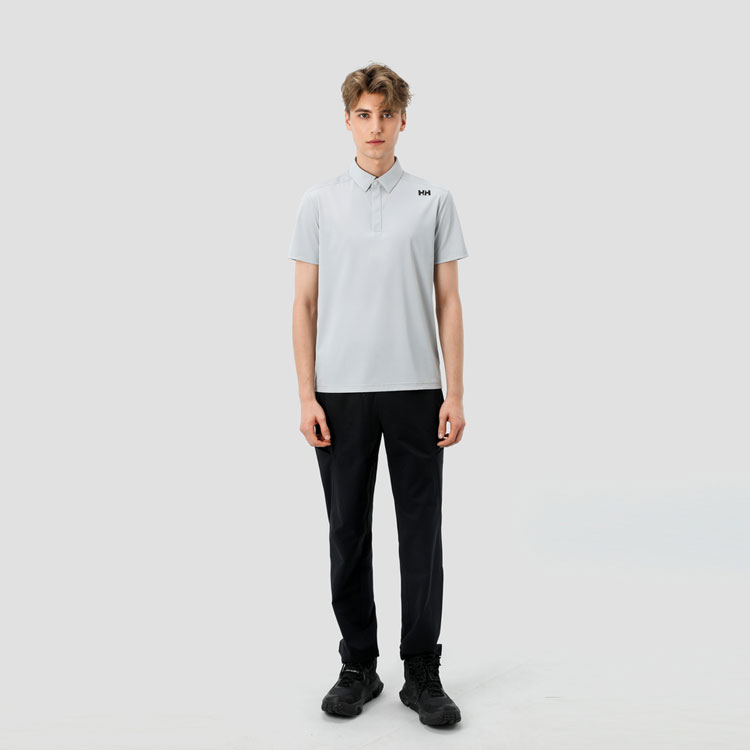 Lookbook Helly Hansen 黑色中腰直筒休閒長褲 HC4SEPT25M