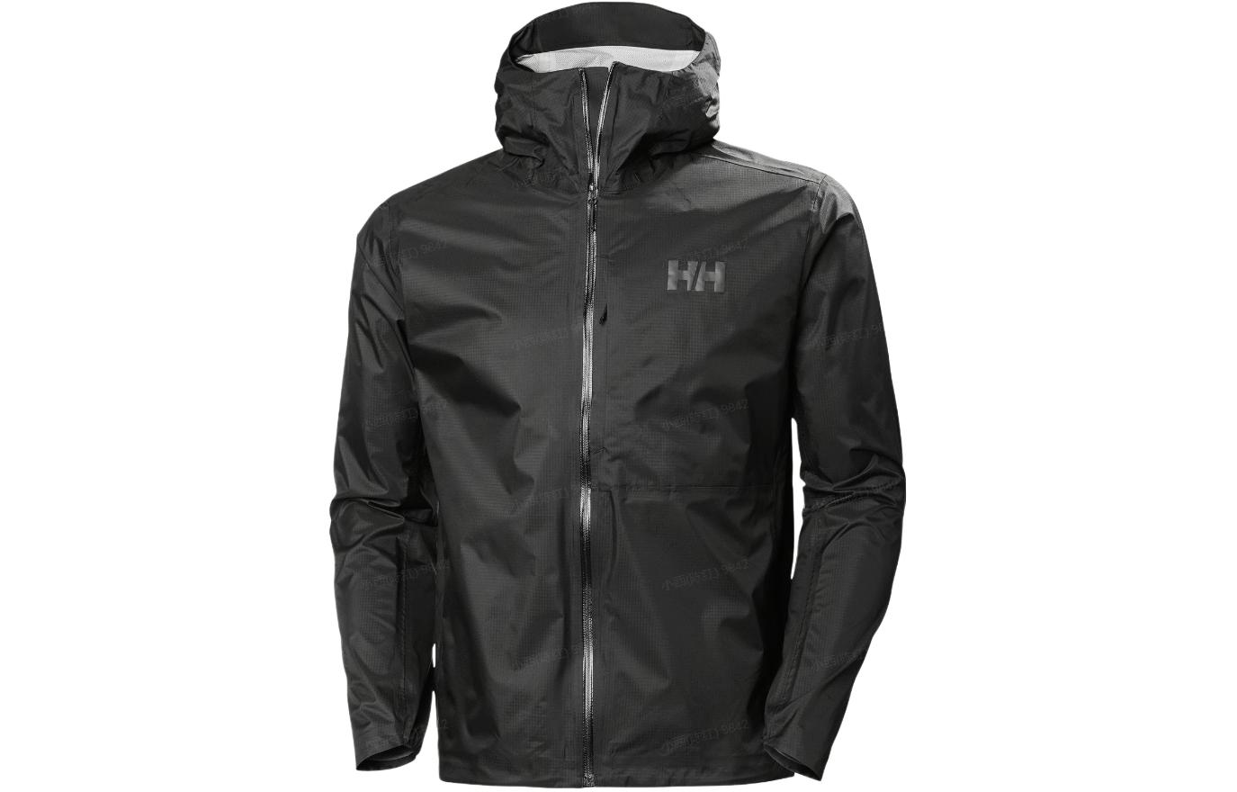 HELLY HANSEN  Black Waterproof Outdoor Zip Jacket 63086-990