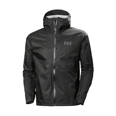 HELLY HANSEN Black Waterproof Outdoor Zip Jacket 63086-990
