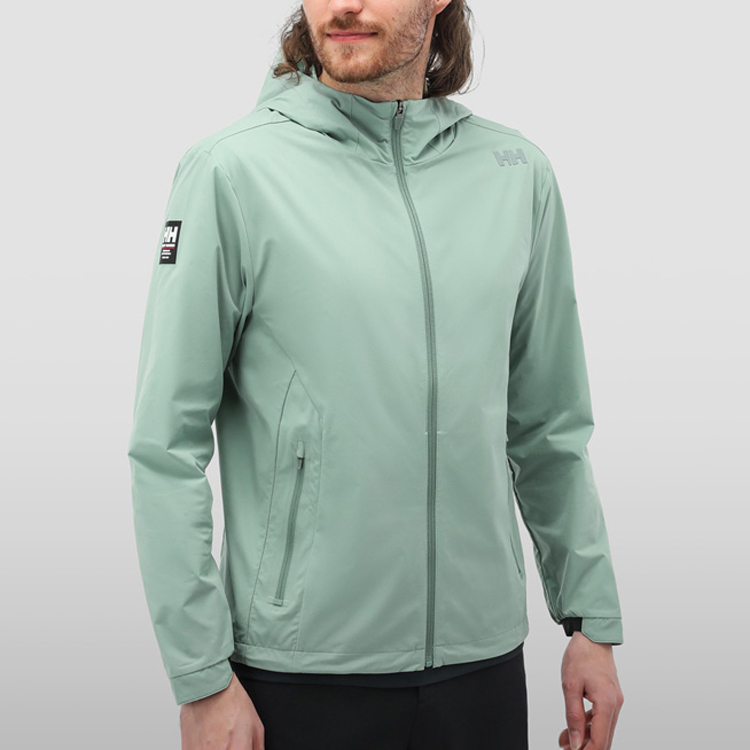 Shop Helly Hansen 輕量透氣連帽防曬拉鍊外套 HE4MLJK44M