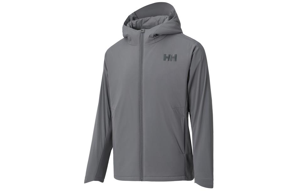 Shop HELLY HANSEN 標誌連帽拉鍊休閒長袖純棉外套 HC4SEPD25M