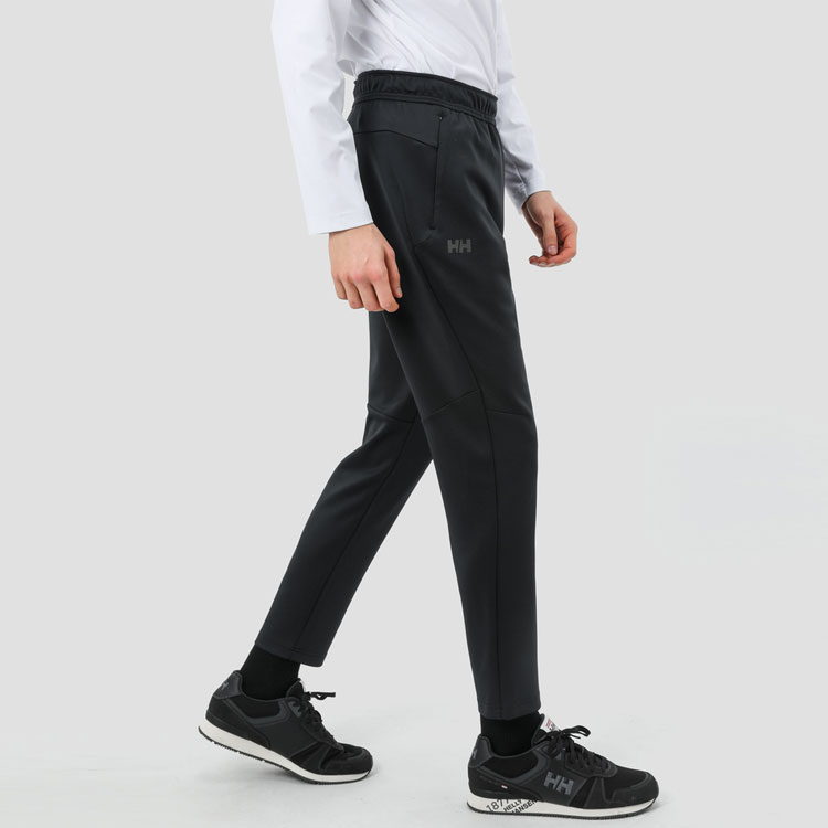 Shop Helly Hansen 黑色中腰直筒舒適長褲 HC4SAKP32M