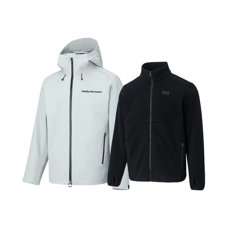 Details for Helly Hansen 防水透氣戶外三合一夾克附抓絨內襯 HE4WEJJ42M