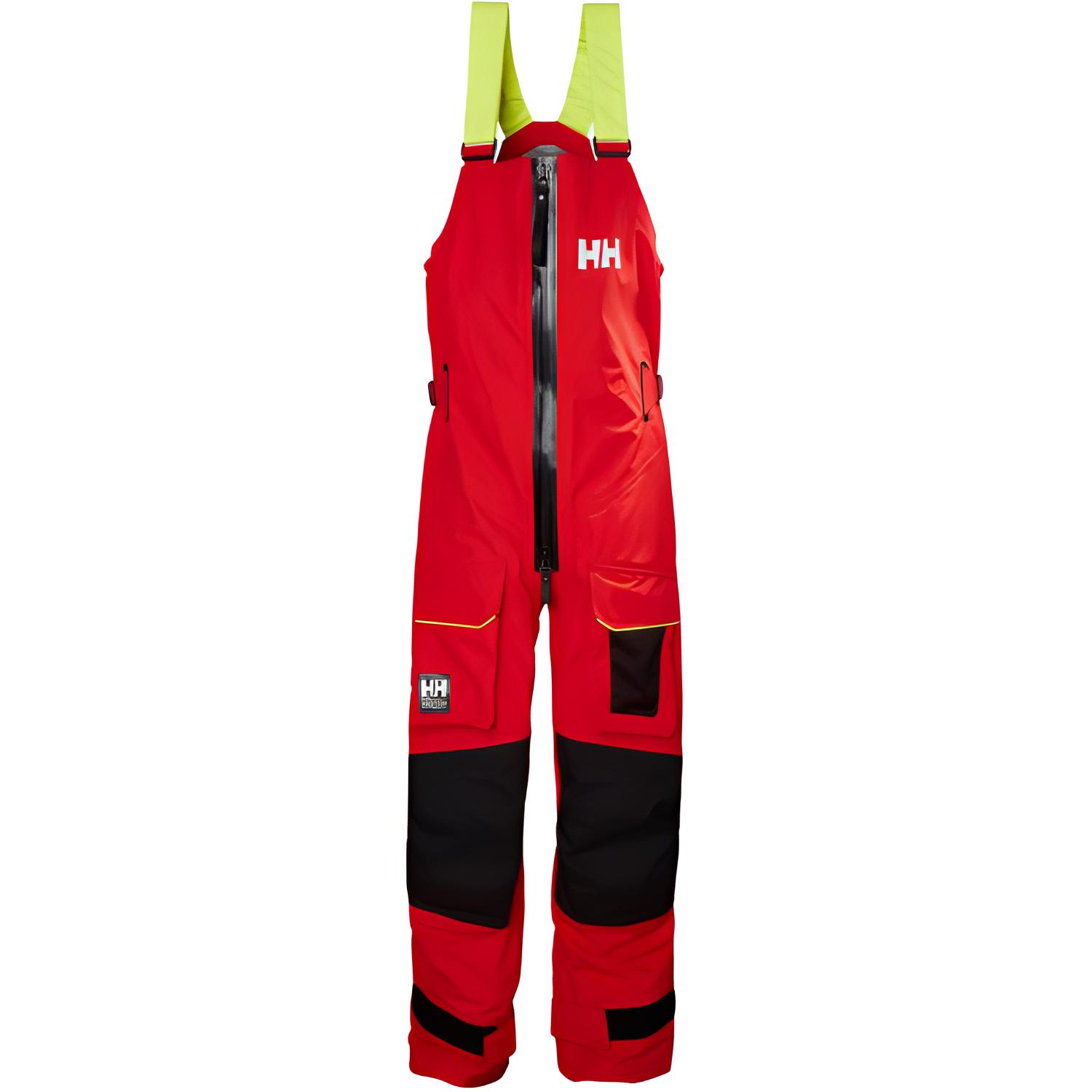 HELLY HANSEN Aegir Series Red Woven Overalls. HN2SGSU23M