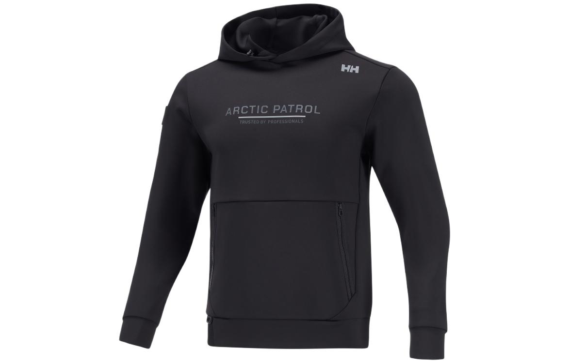 Helly Hansen Arctic Series Unisex Letter Logo Hooded Pullover Sweatshirt HC2WTHD11U