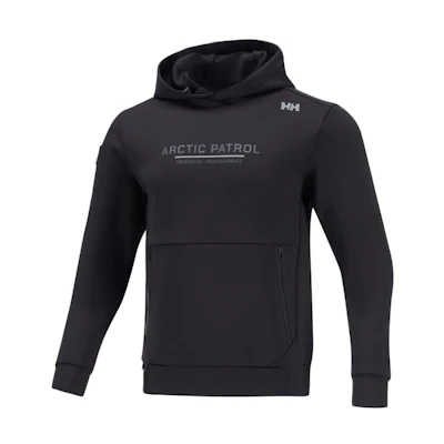 Helly Hansen Arctic Series Unisex Letter Logo Hooded Pullover Sweatshirt HC2WTHD11U
