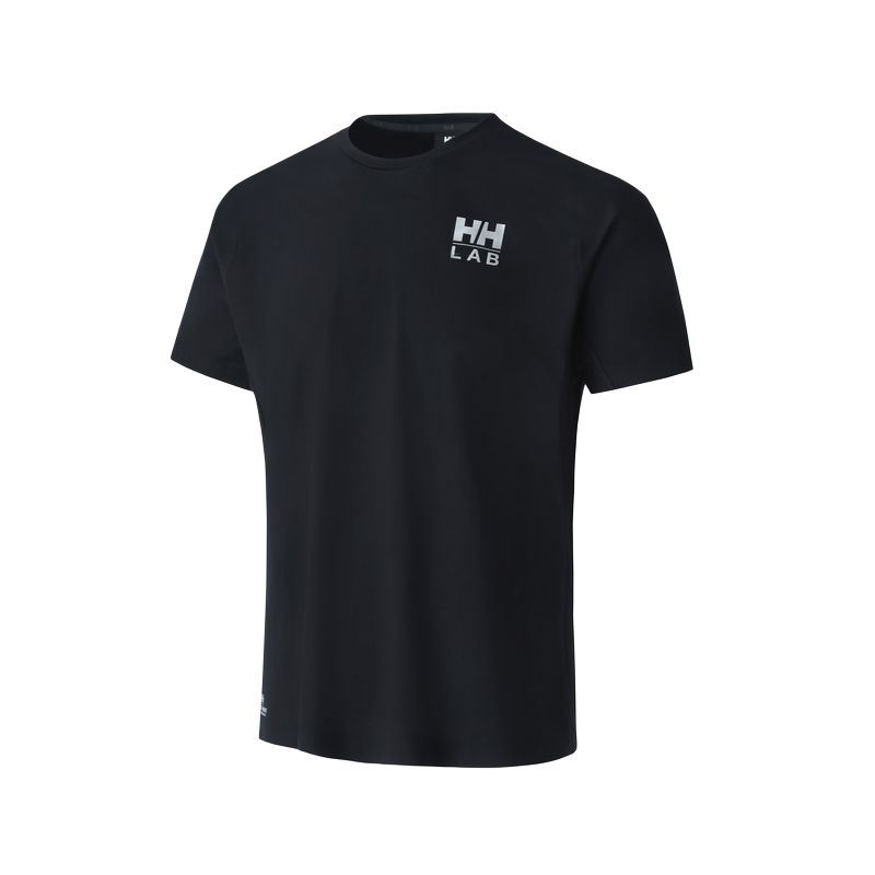 Helly Hansen Black Casual Logo Short Sleeve T-Shirt HC4MYTS41M-BK