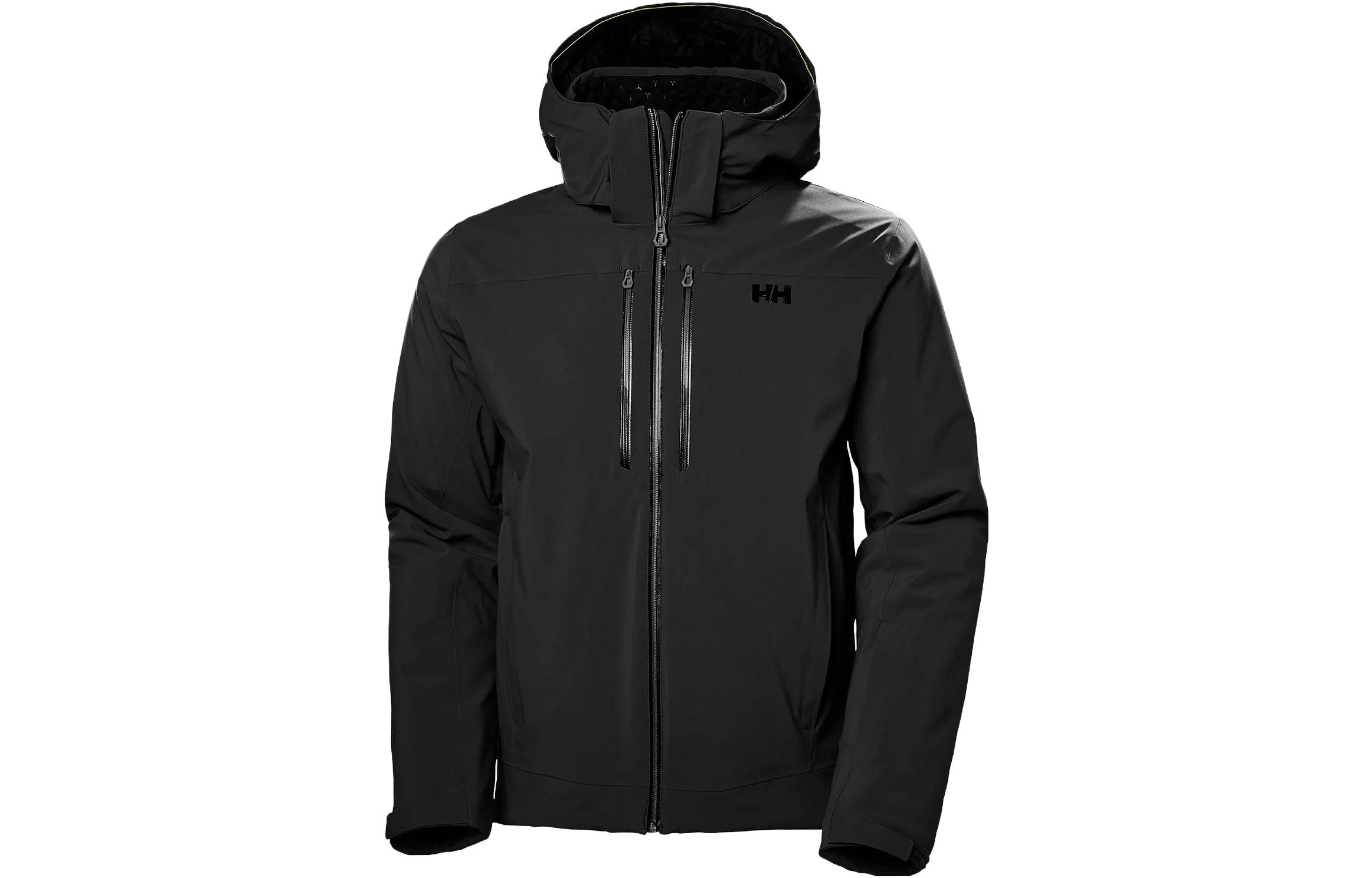 Helly Hansen Black Long-Sleeve Insulated Ski Jacket 65667