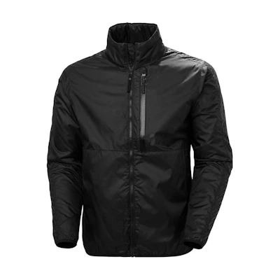 Helly Hansen Black Solid Color Loose Fit Warm Jacket 53084