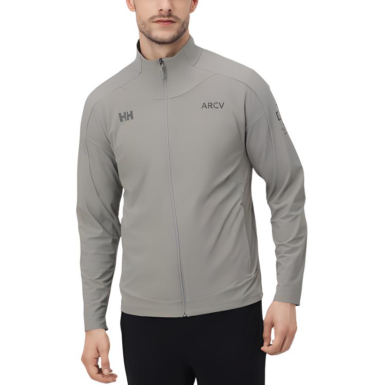 Sizing 헬리한센 통기성 편안한 자외선 차단 긴팔 재킷 HC4AAKT12M